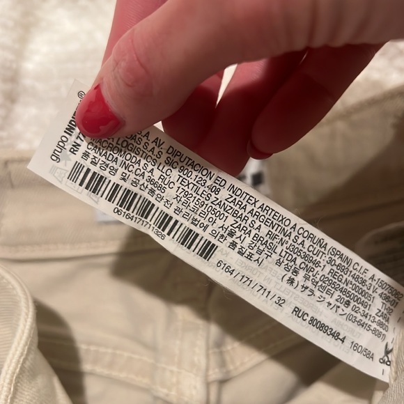 Zara high rise slim flared jeans - Picture 7 of 7